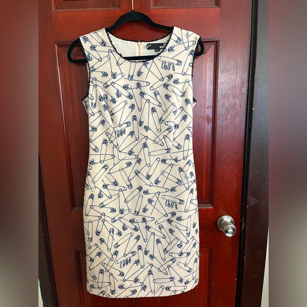 Love Moschino Safety Pin Dress